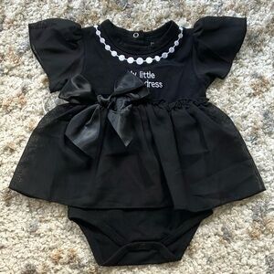Black Baby Dress with Bow